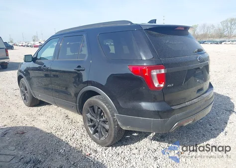 2017 Ford Explorer Xlt from USA, damaged, VIN 1FM5K8D84HGC45915